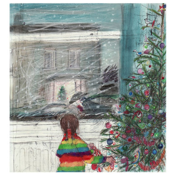 Decorating the Christmas Tree, Polly Horner
