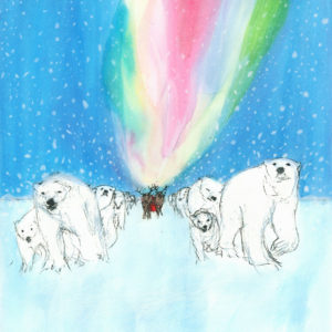 parade of polar bears, Polly Horner